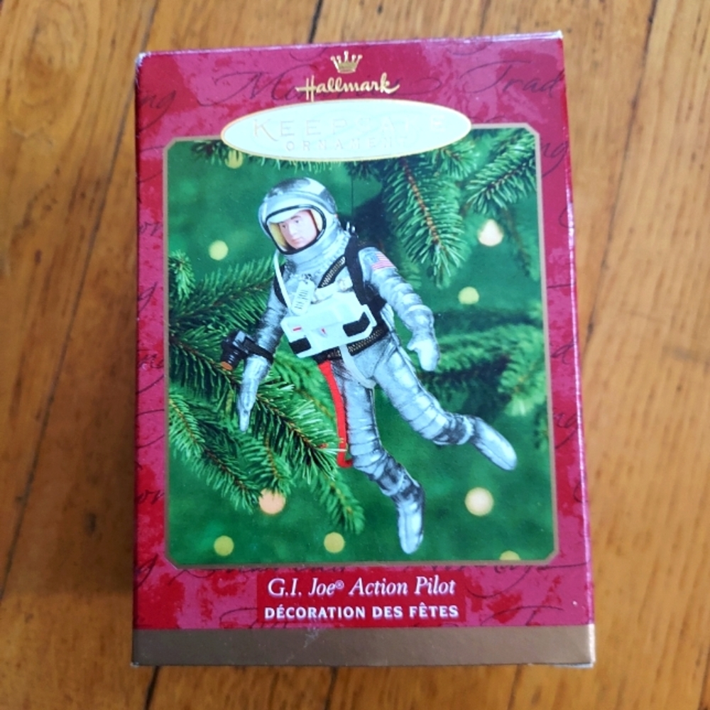 G.I. Joe Action Pilot Hallmark Collectible Holiday Ornament Christmas As…